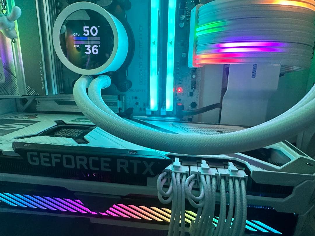 ROG STRIX RTX 3080（ホワイト塗装済み）