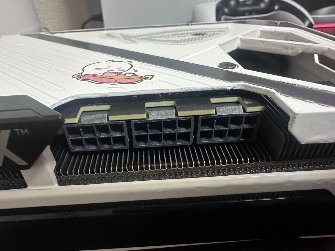 ROG STRIX RTX 3080（ホワイト塗装済み）