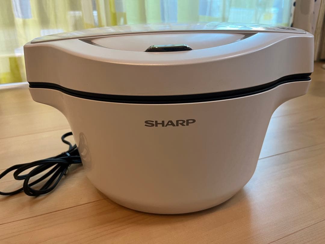 【美品】ヘルシオ ホットクックKN-HW16D-W SHARP電気圧力鍋1.6L