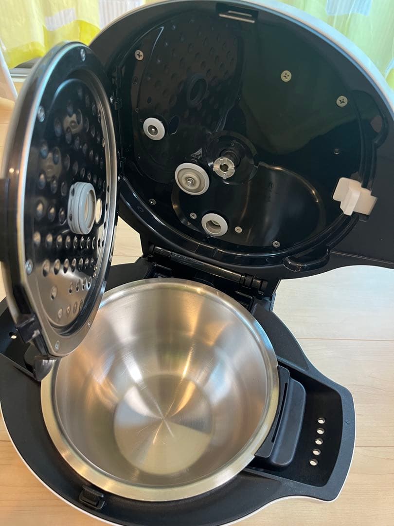 【美品】ヘルシオ ホットクックKN-HW16D-W SHARP電気圧力鍋1.6L