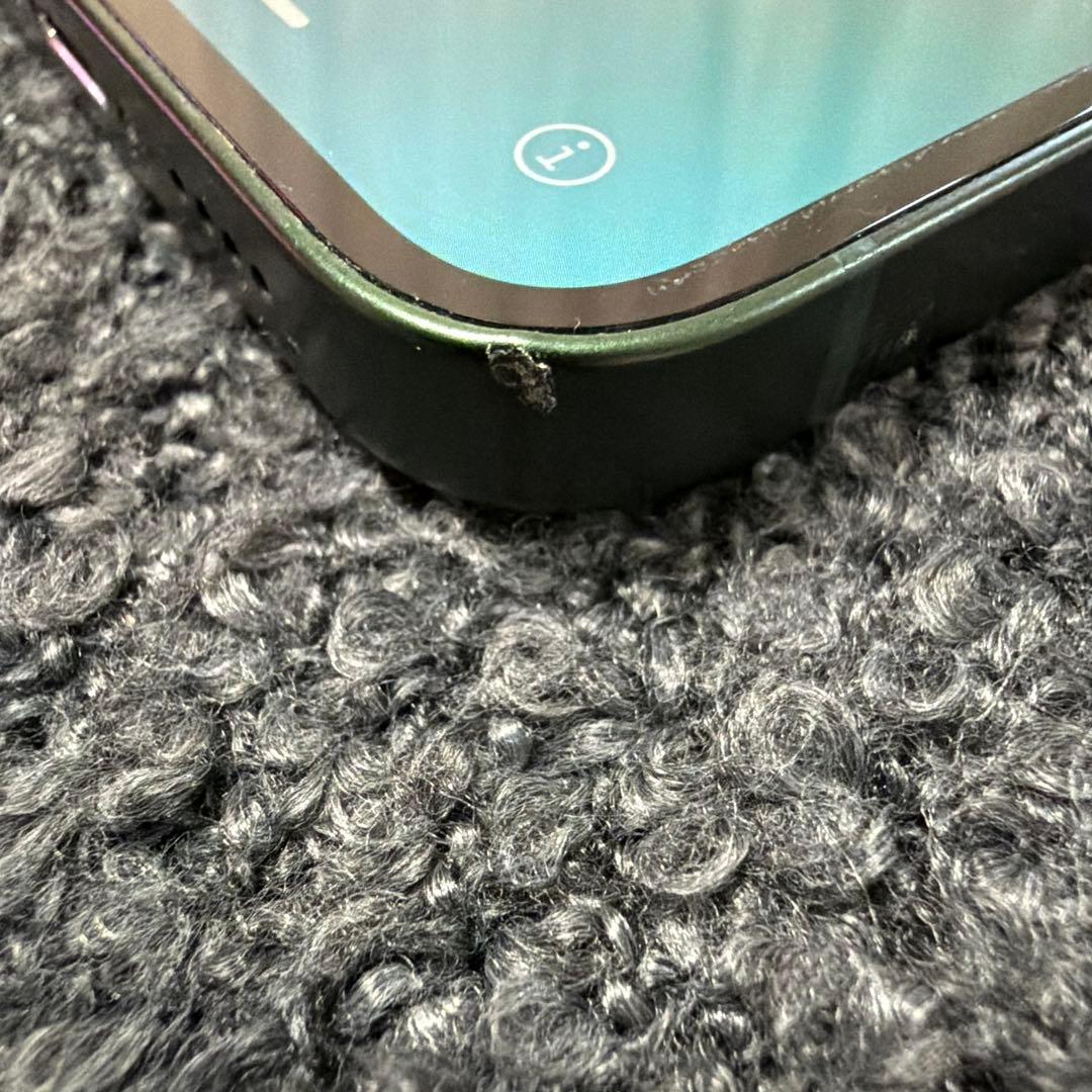 中古　iPhone13mini 緑　バッテリー75% 128G 初期化済