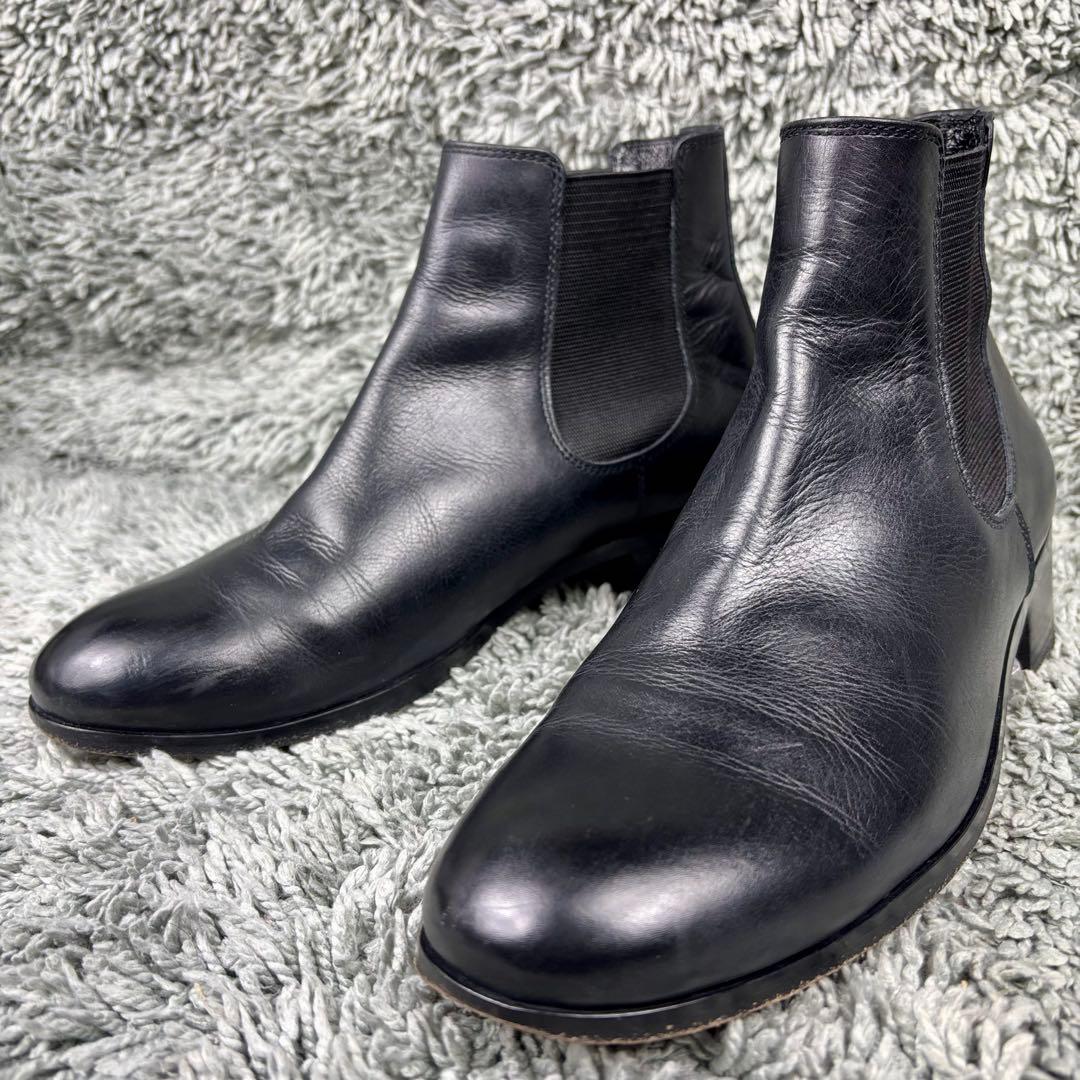 PADRONE パドローネ サイドゴアブーツ 40 ブラック