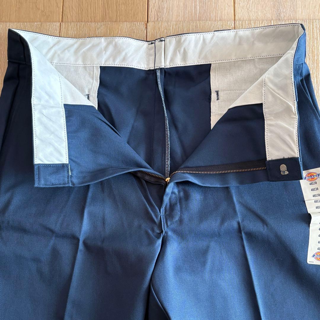 ★90s★USA製★ディッキーズ874★新品★W40★ネイビー★デッドストック