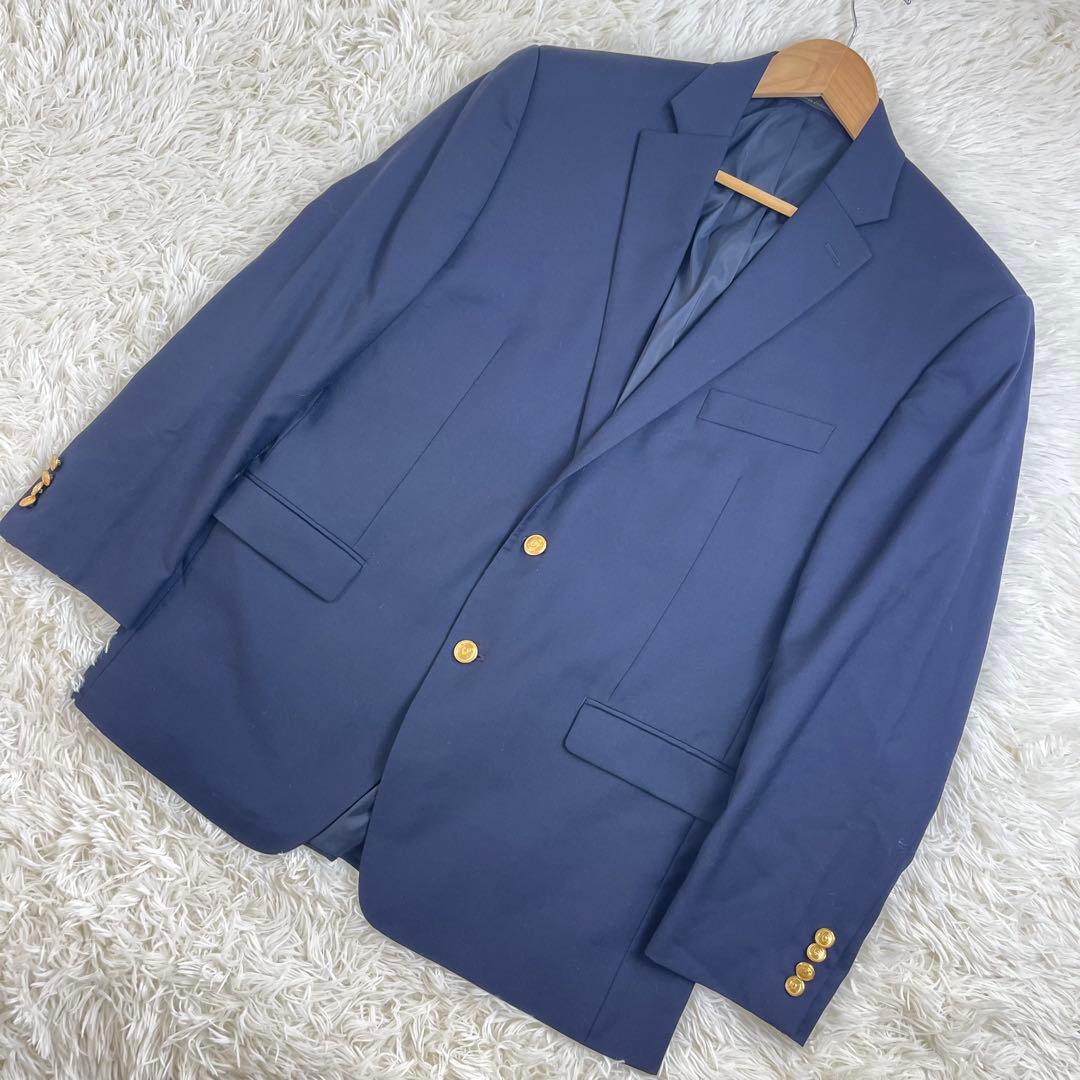 ラルフローレン✨️紺ブレ 金ボタン テーラードジャケット L～XL程 希少サイズ