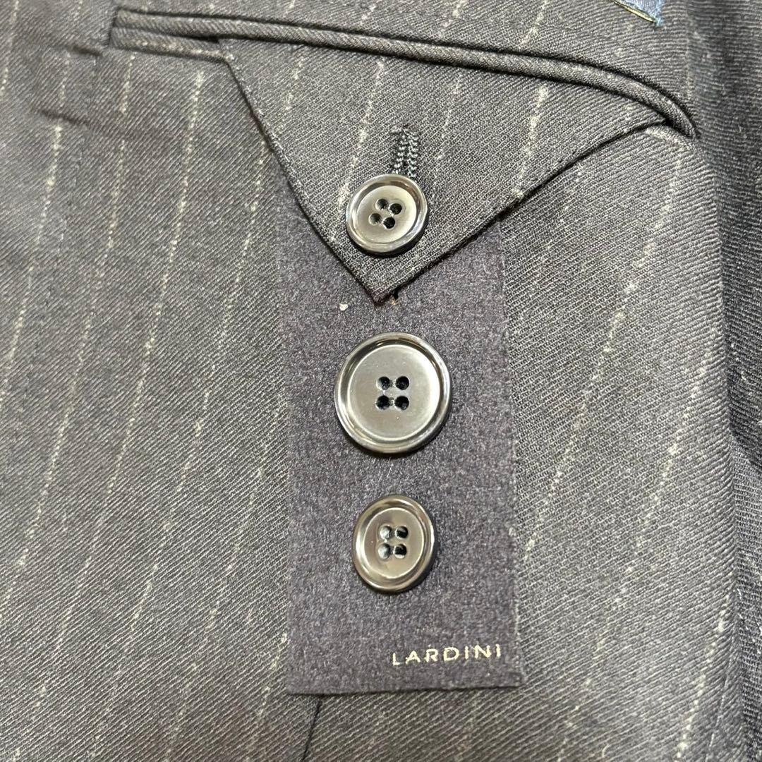 【美品】LARDINI ラルディーニ セットアップ スーツ ネイビー　 M