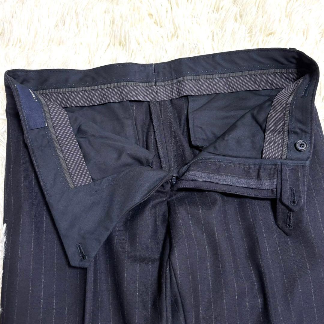 【美品】LARDINI ラルディーニ セットアップ スーツ ネイビー　 M