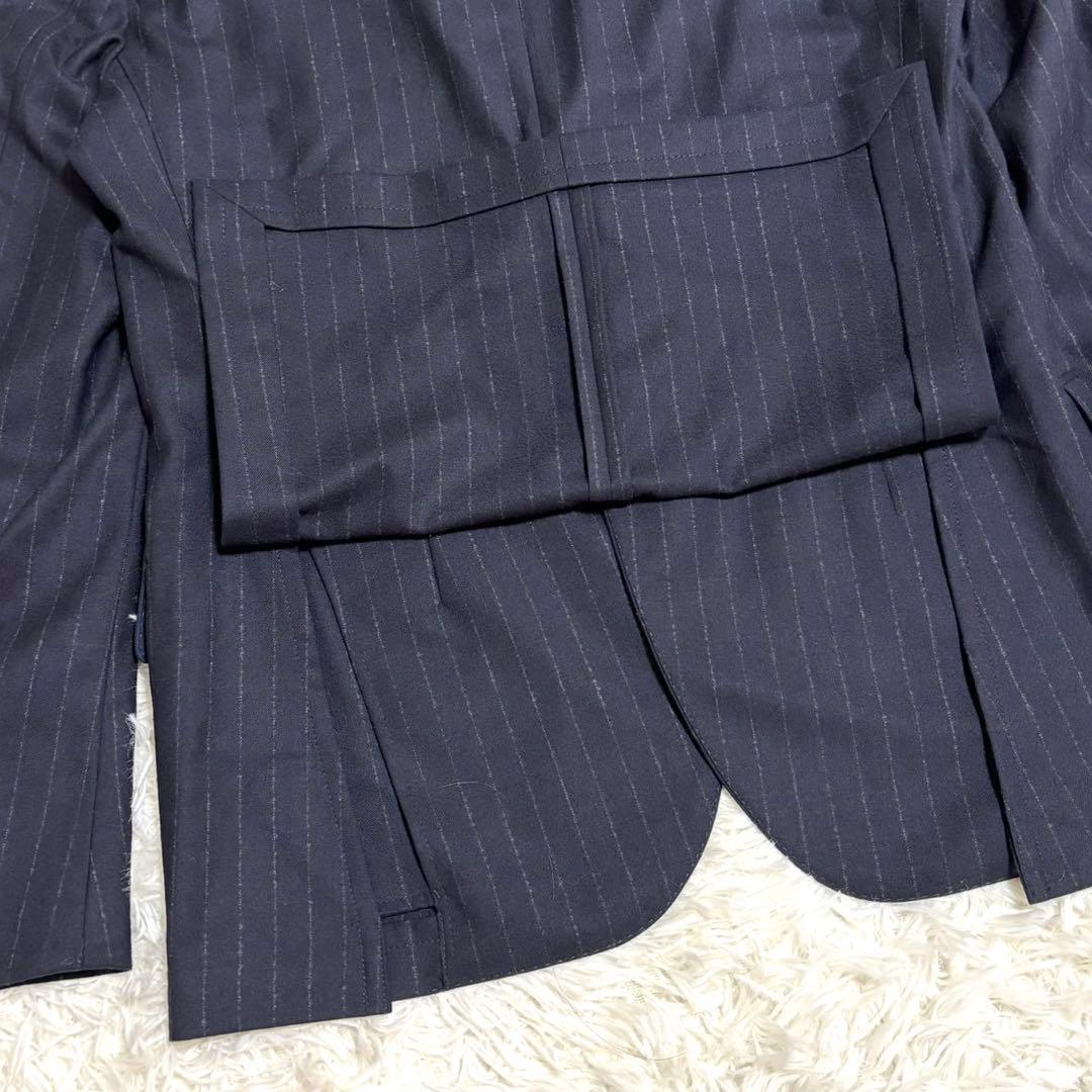 【美品】LARDINI ラルディーニ セットアップ スーツ ネイビー　 M