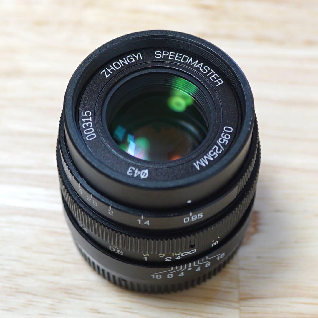 中一光学 ZHONGYI SPEEDMASTER 25mm/0.95 M4/3用