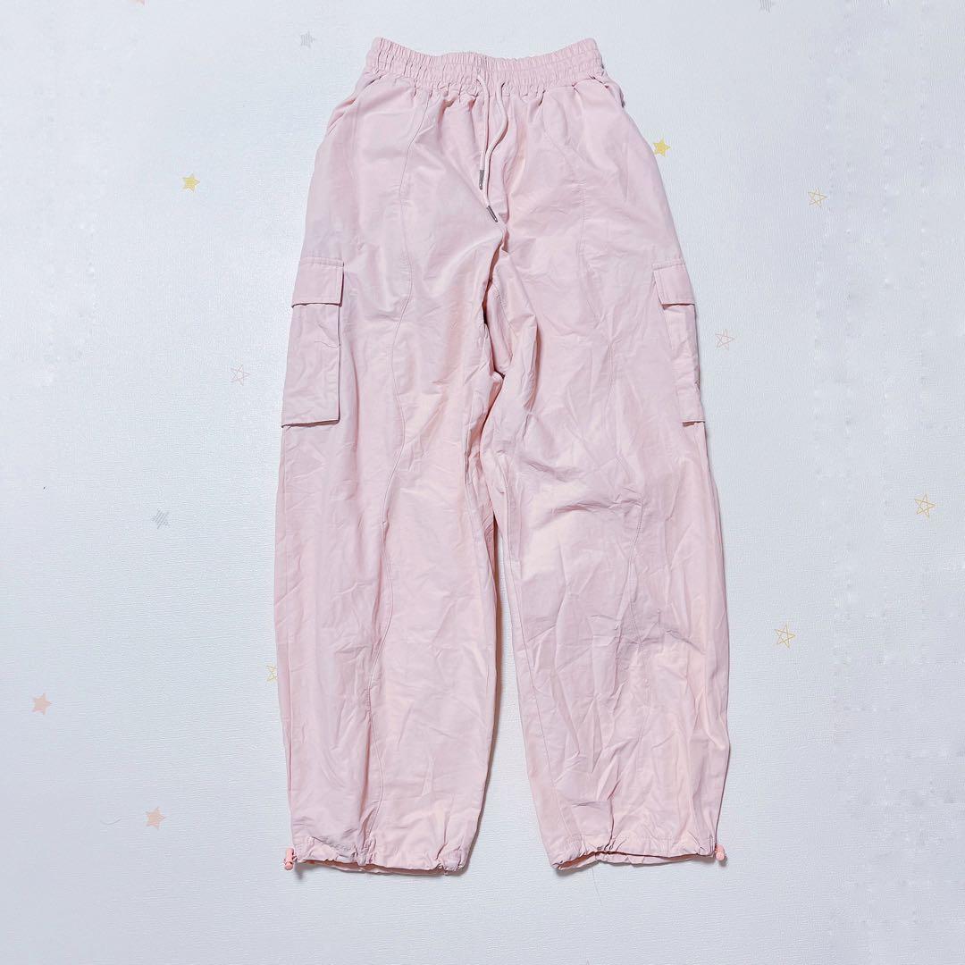 希少 POPPY あさぎーにょ ウェーブカーゴパンツ ピンク L 完売品