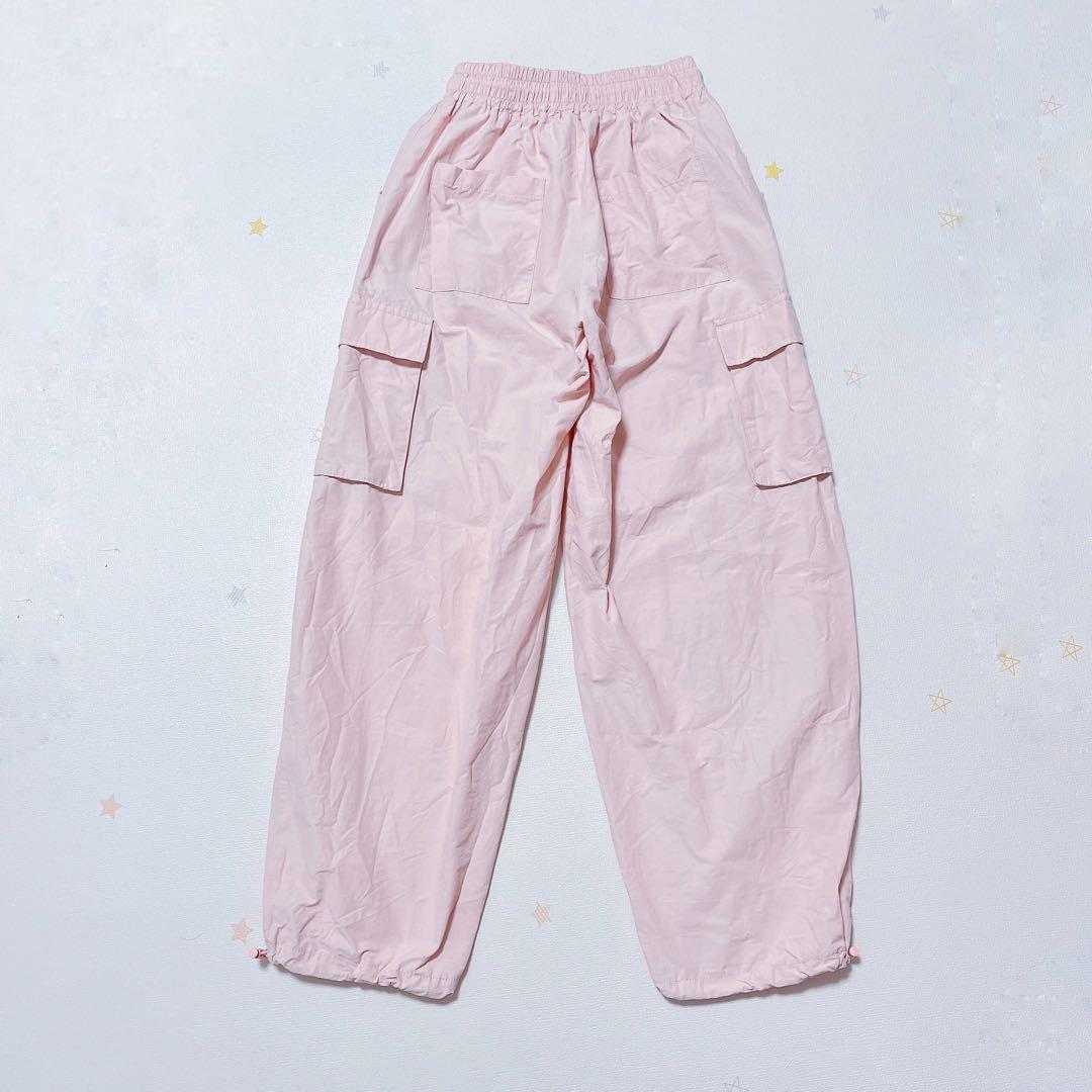 希少 POPPY あさぎーにょ ウェーブカーゴパンツ ピンク L 完売品