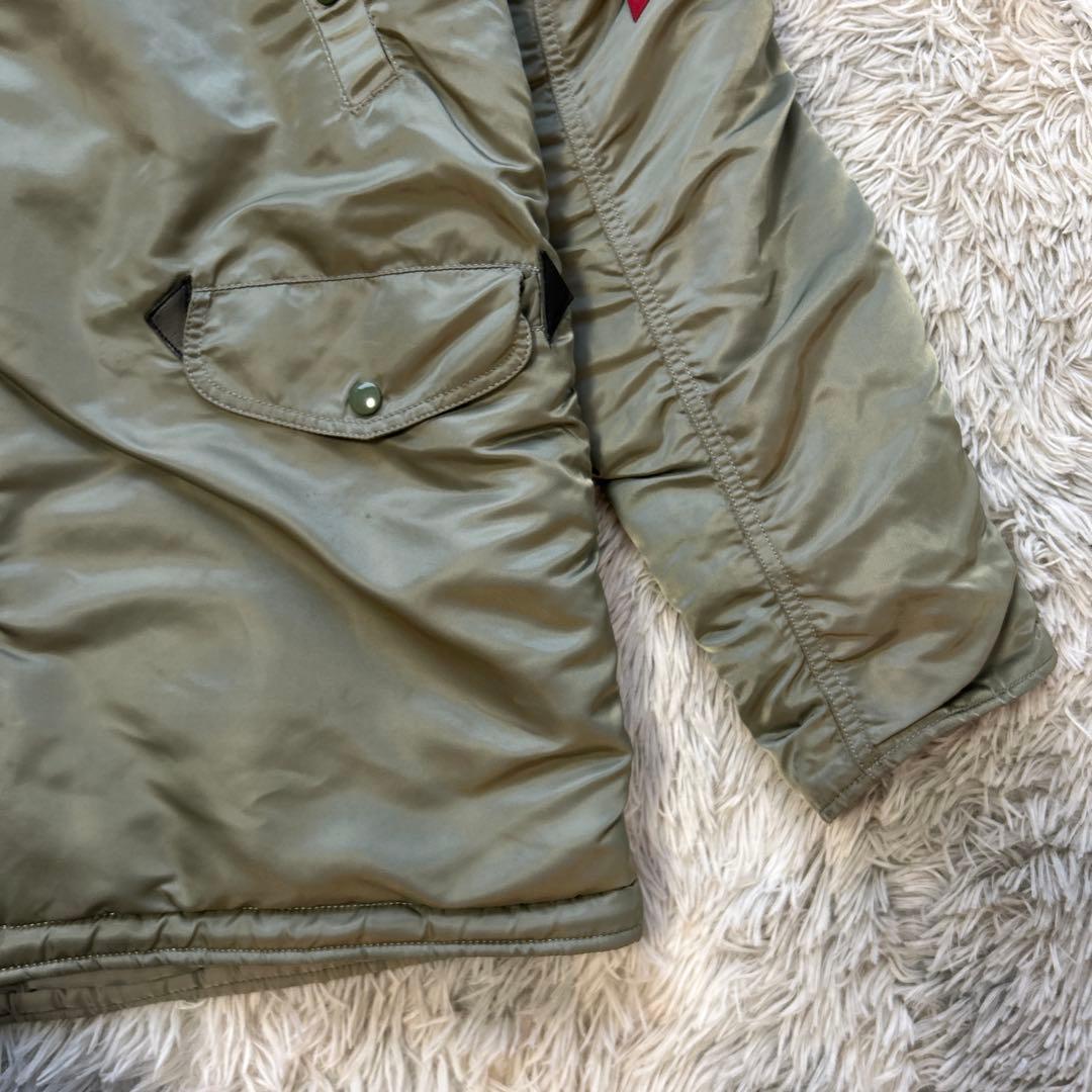 【美品】ALPHA INDUSTRIES N-3B ジャパンフィット XLサイズ