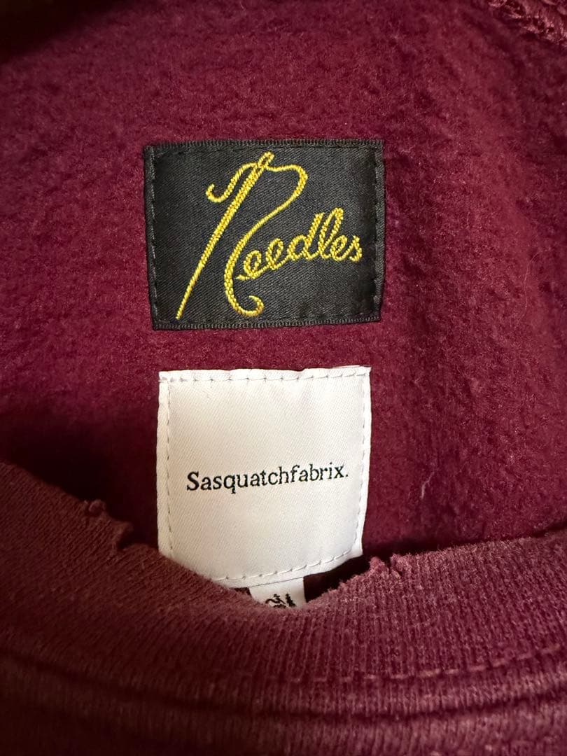 Needles × Sasquatchfabrix. スウェット XL