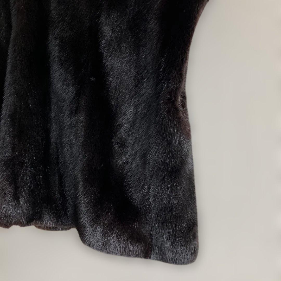 ミンク　ショートベスト