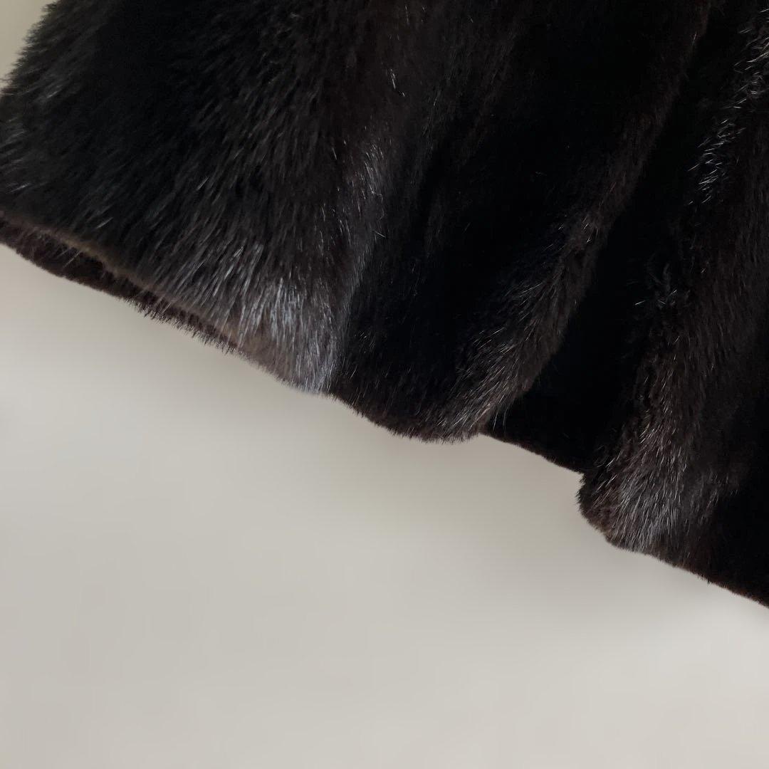 ミンク　ショートベスト