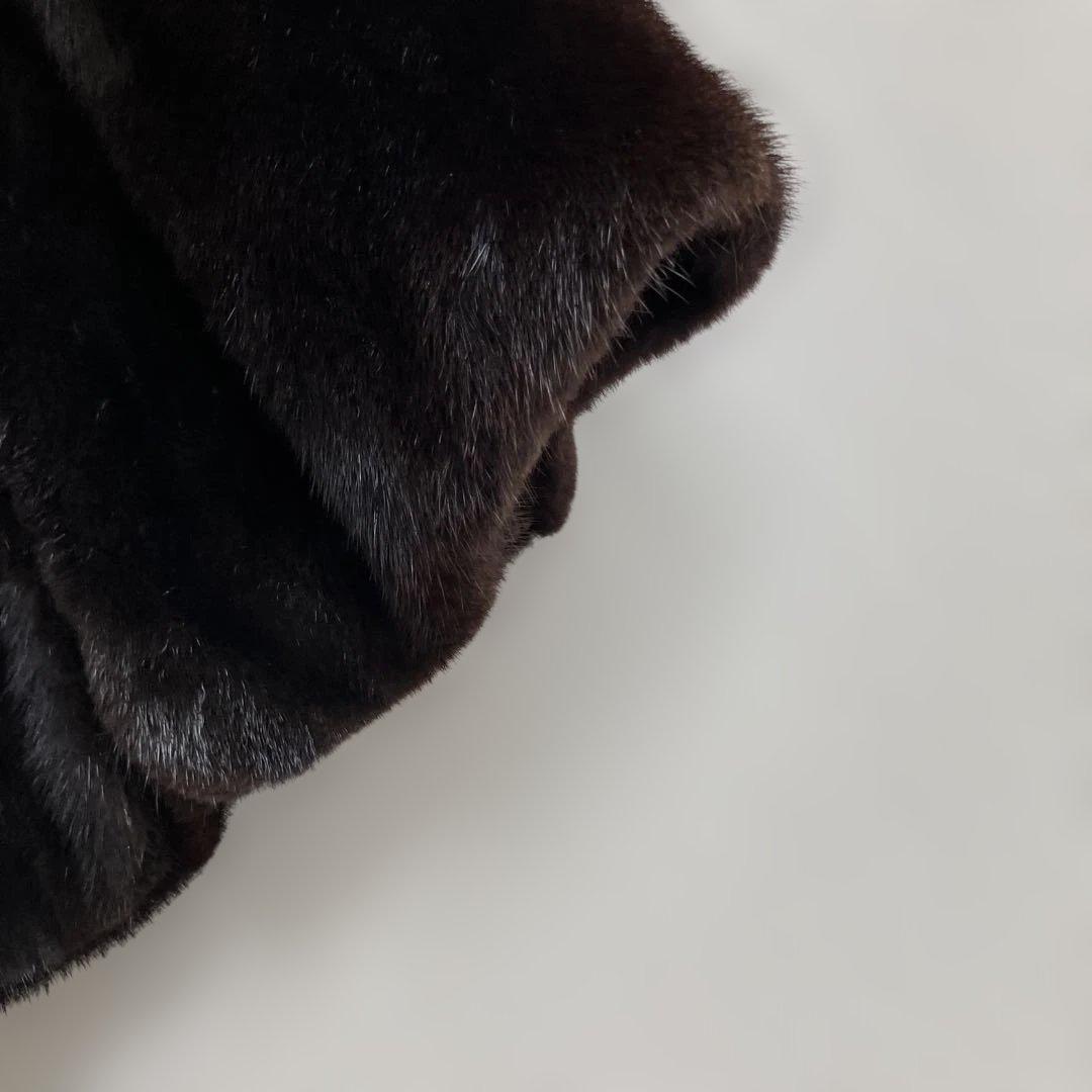 ミンク　ショートベスト