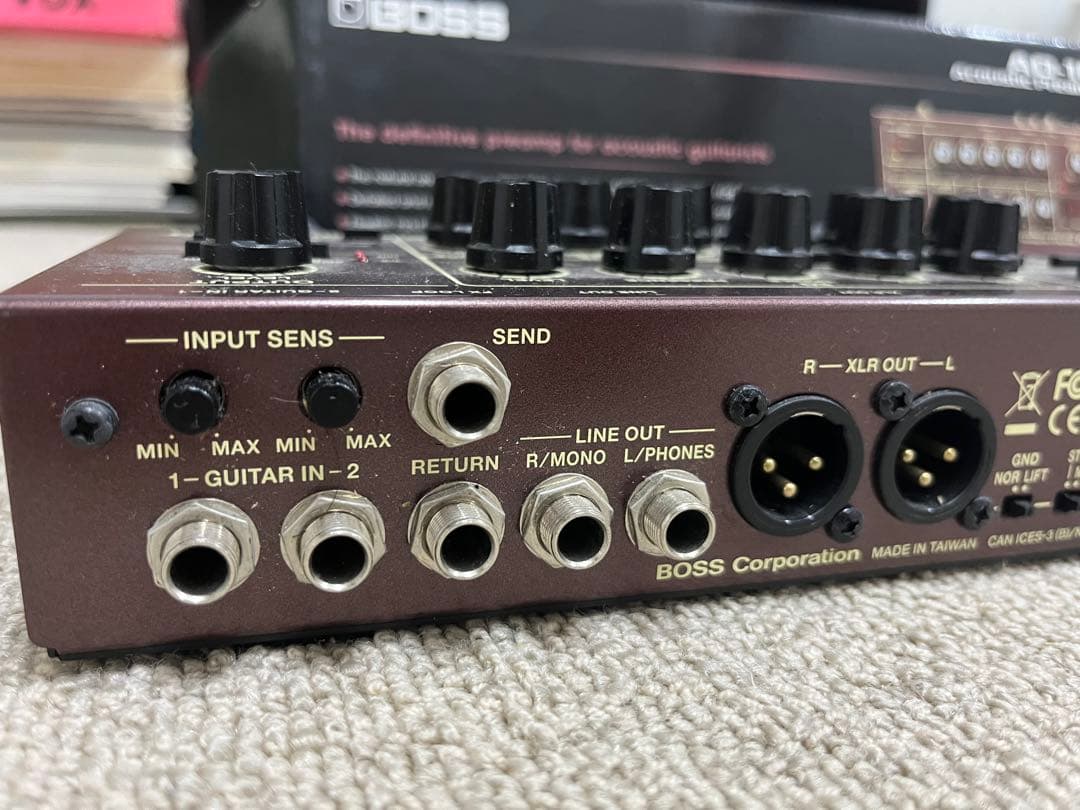 BOSS AD-10 Acoustic Preamp プリアンプ