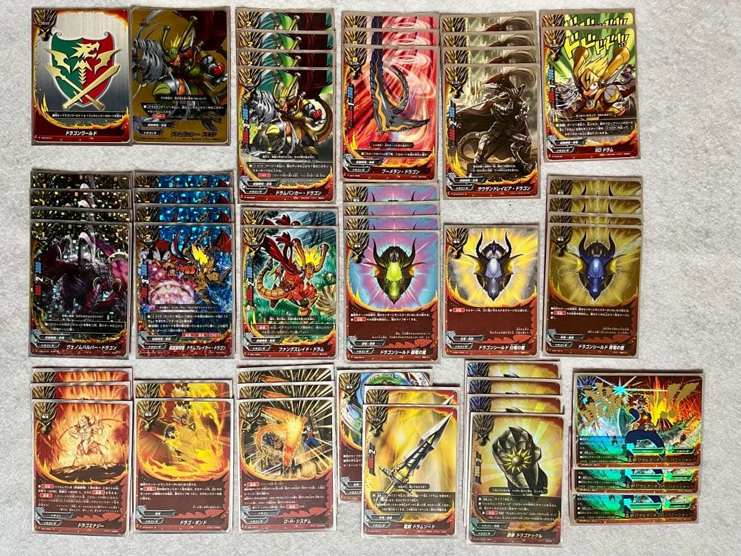 【リンダ】バディファイト デッキ 初期ドラム ドラゴンワールド 爆竜牙