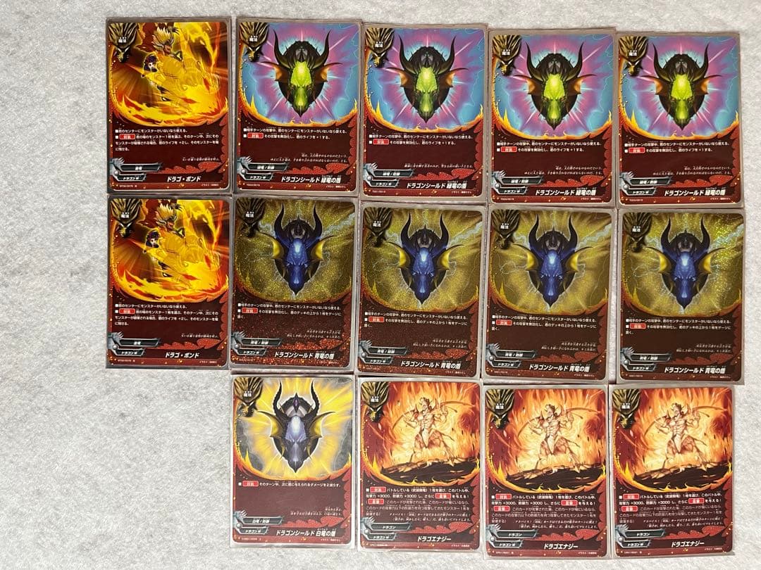 【リンダ】バディファイト デッキ 初期ドラム ドラゴンワールド 爆竜牙