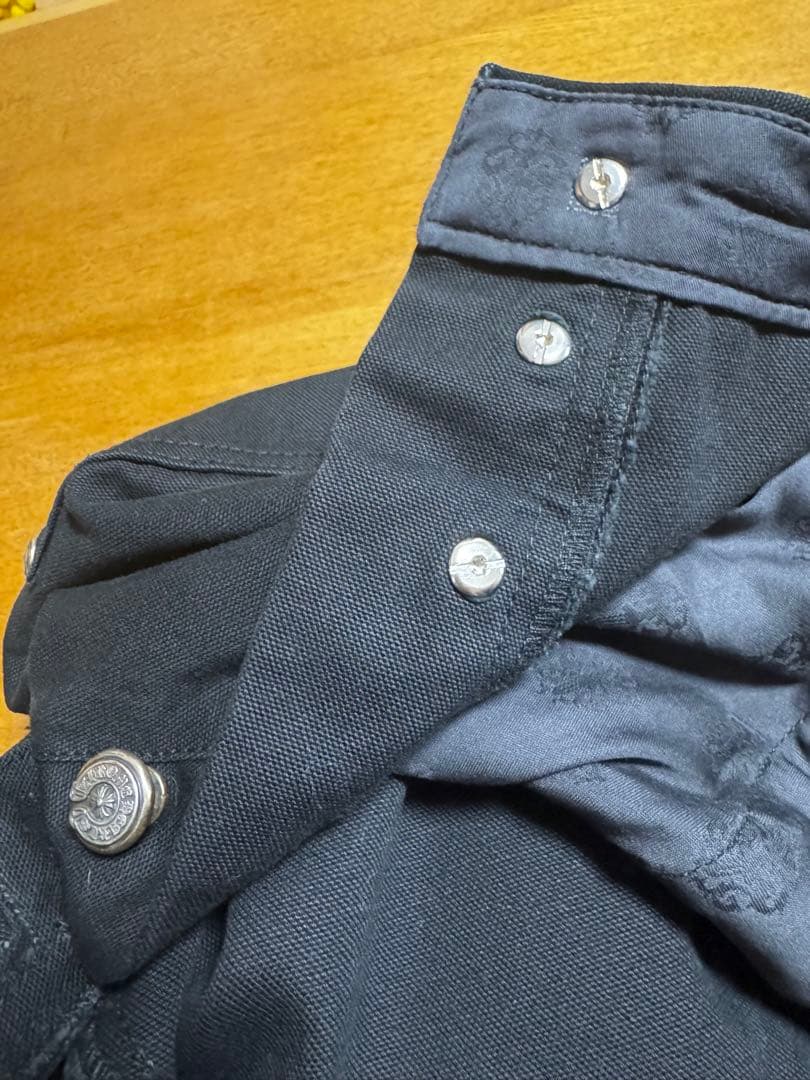 クロムハーツ カーペンターパンツ　ダブルニー W34