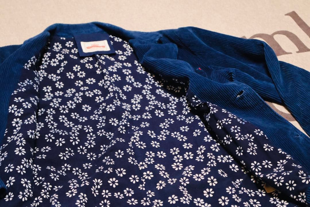 【美品】KaraKu コーデュロイメンズジャケット おしゃれ