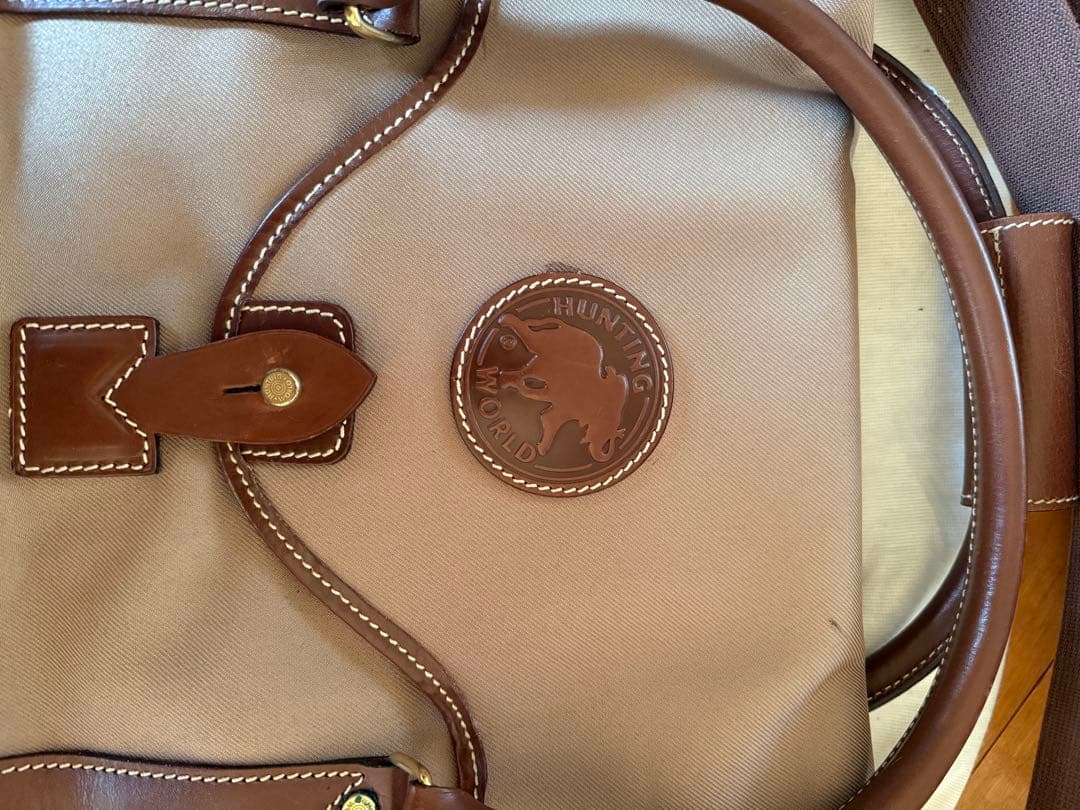 【値下げ】ハンティングワールドHUNTING WORLD ボストンバッグ メンズ