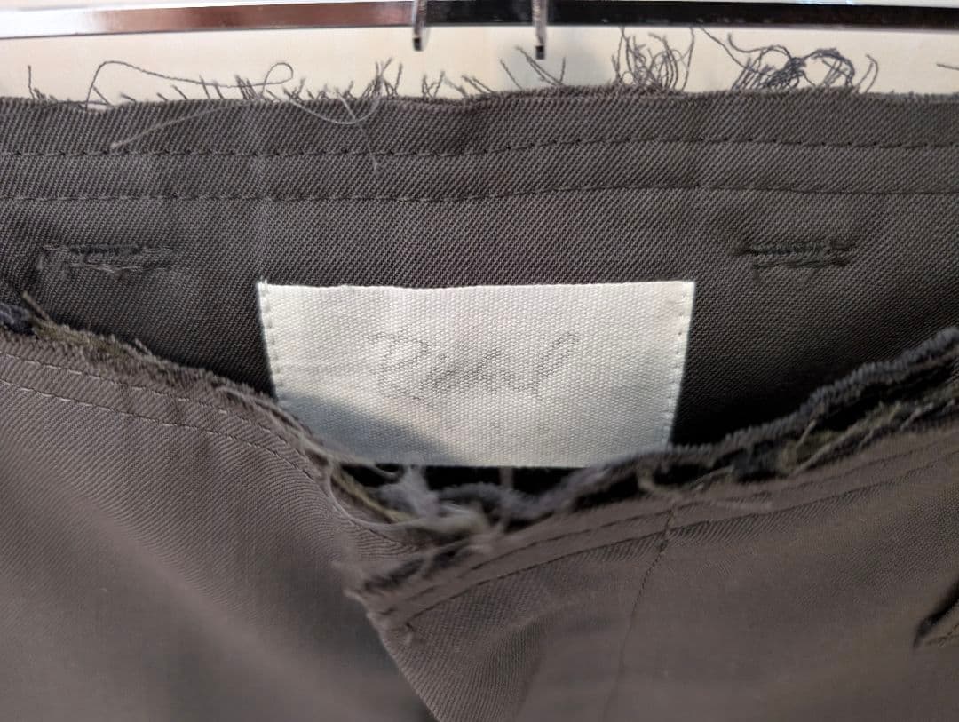 パンツ Rich I TACK WIDE TROUSERS