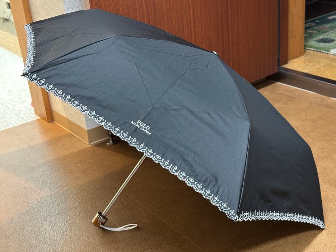 2本 POLO ラルフローレン 折りたたみ傘 晴雨兼用