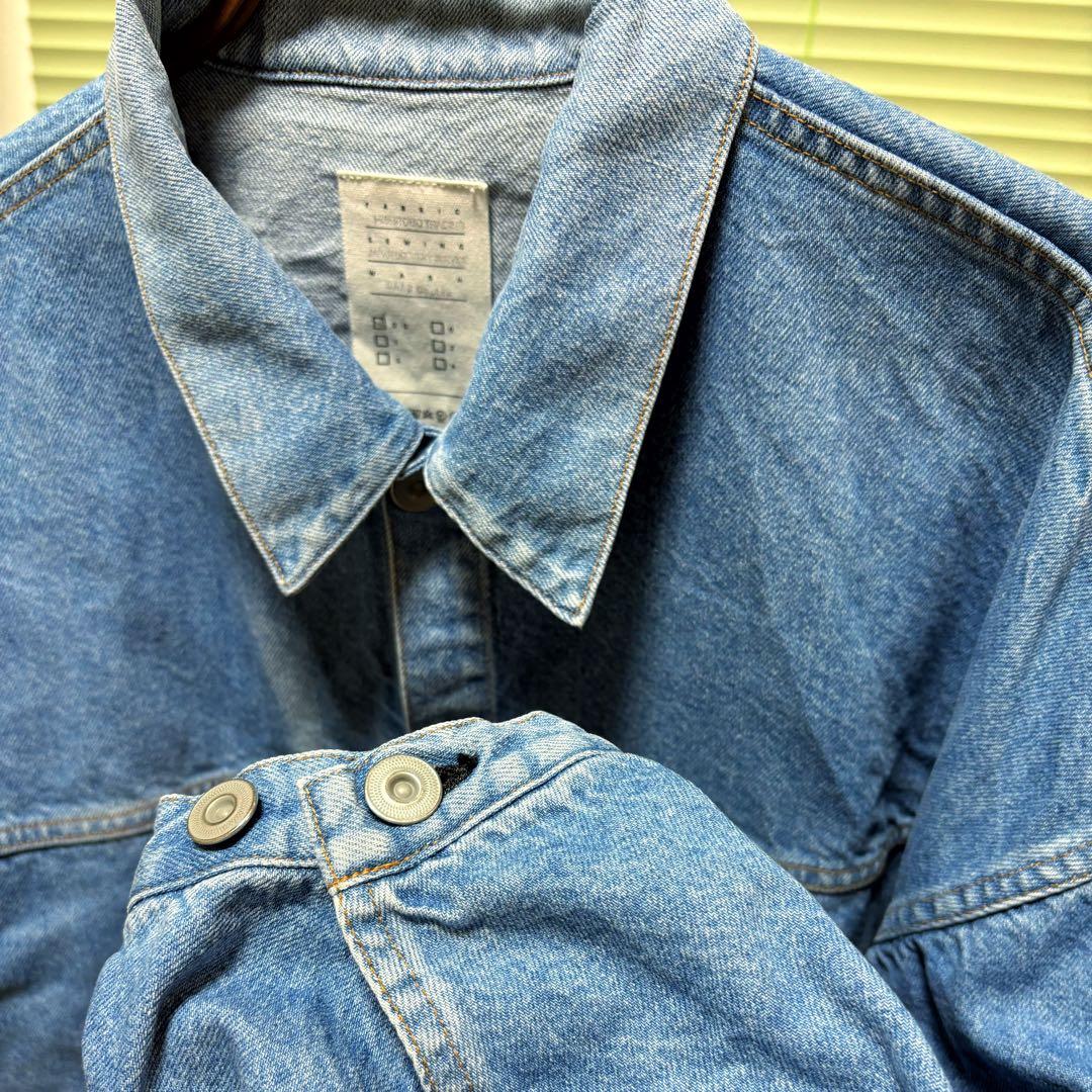 ジャケット・アウター KURO POWER SHOULDER DENIM JK