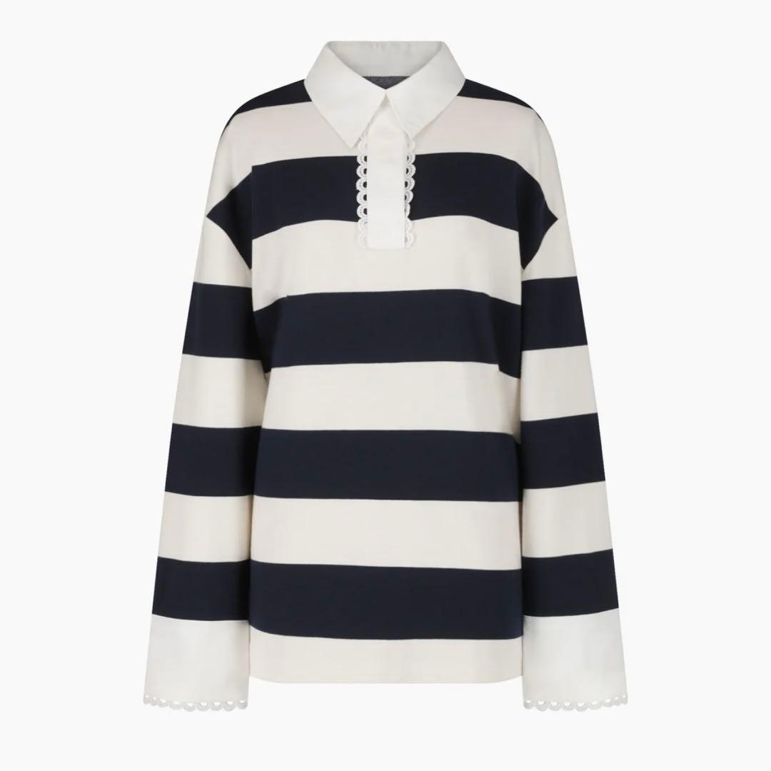 【新品未使用】Bibiy. FRANCINE RUGBY TOP ビビィ即日発送