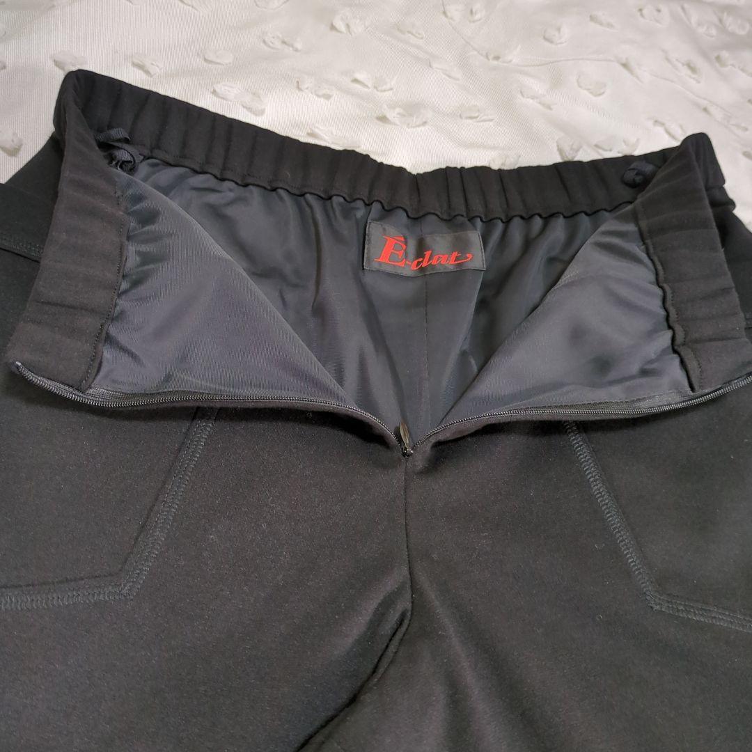 エイココンドウ　E-clat ブラックパンツ レディース サイズ42