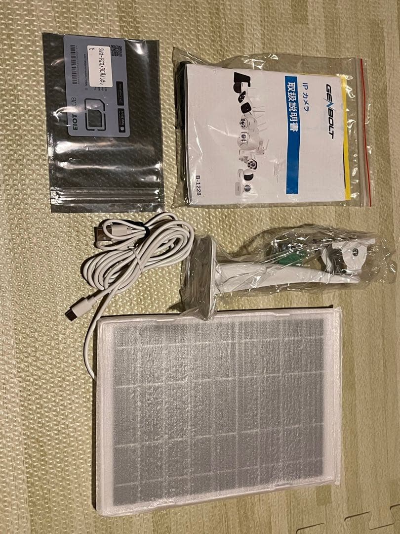 GENBOLT GB216H-4G 防犯カメラ microSD付 未使用近い