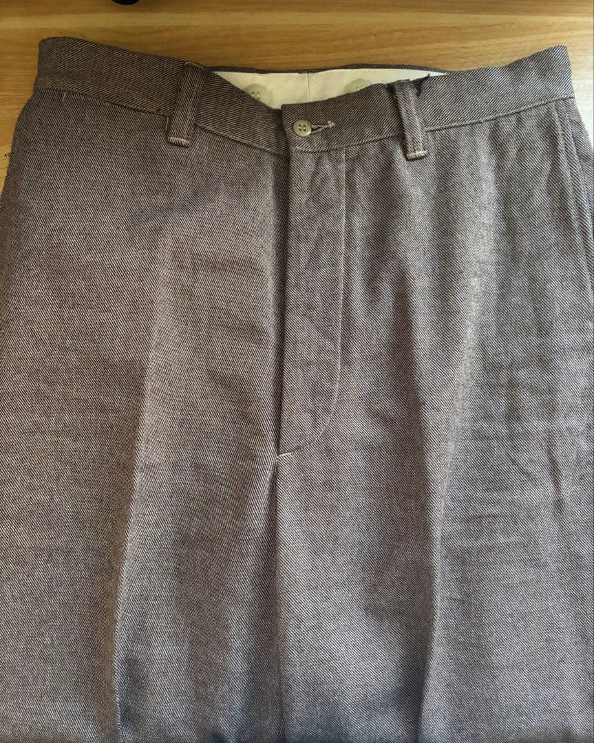 パンツ Atlast&Co Lot403 Twill Brown top size32