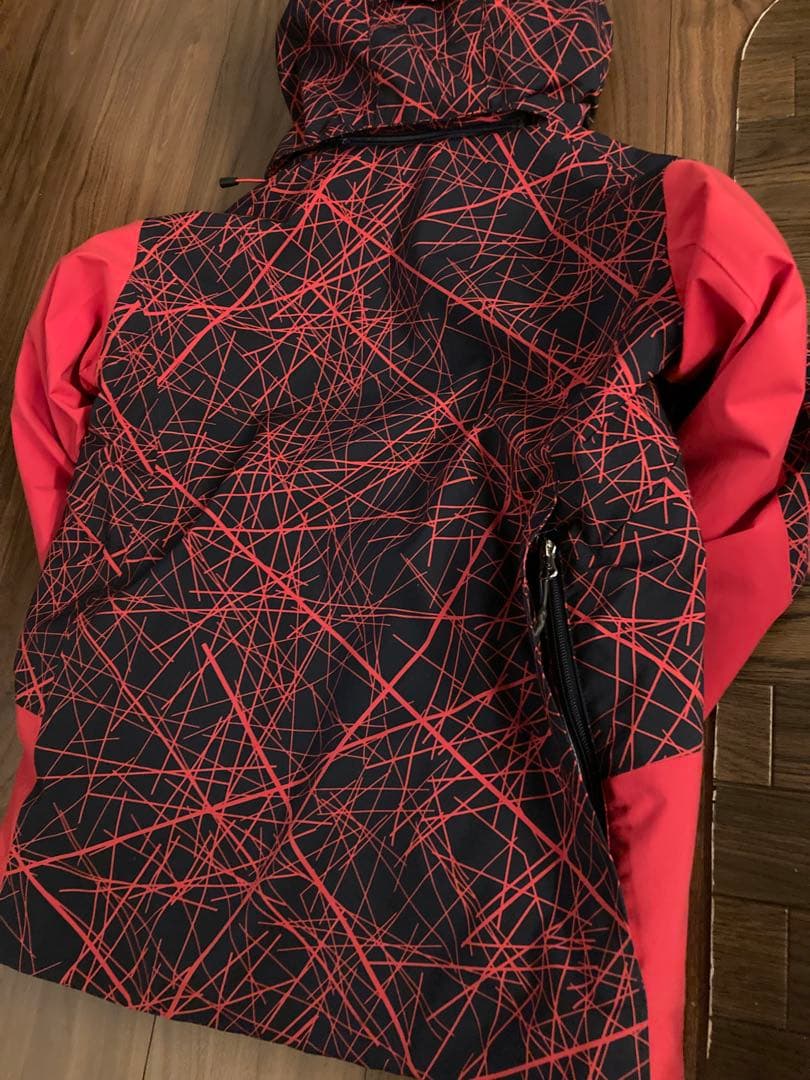 FABLICE スキーウェア 赤黒 SS