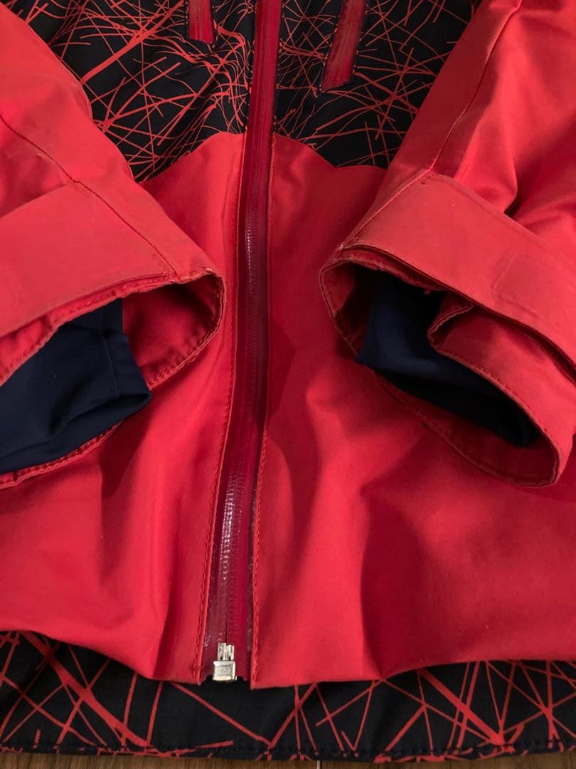 FABLICE スキーウェア 赤黒 SS