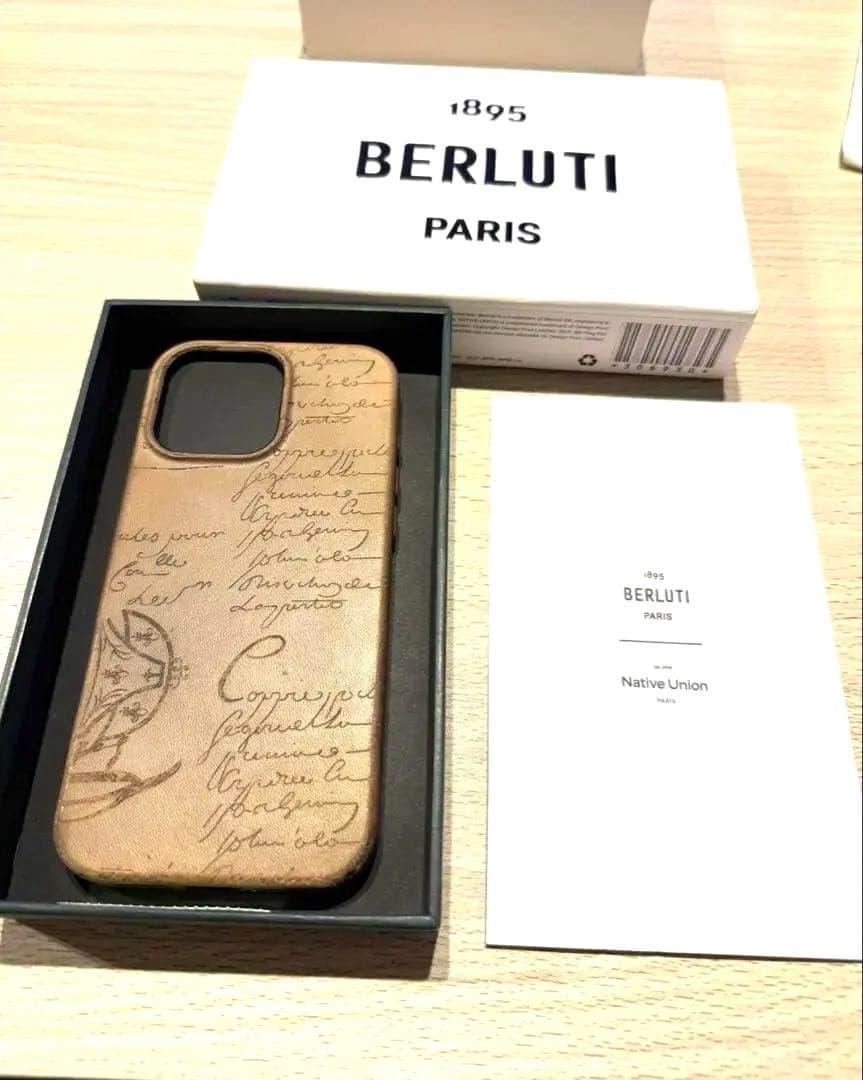 BERLUTI iPhone16promaxケース レザー