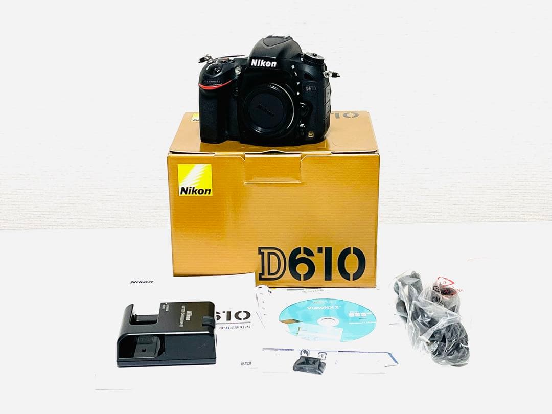 ☆撮影数3万回以下☆NikonD610純正パワーパック元箱付セット