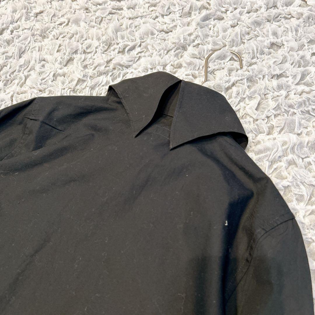 マサキマツシマ　Masaki Matsushima　デザインシャツ　ブラウス　黒