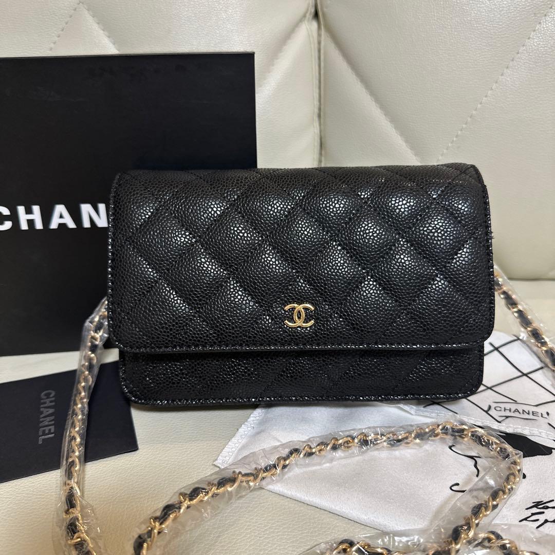 CHANEL ブラック　ショルダーバッグ　新品未使用　ノベルティ　24時間以内配