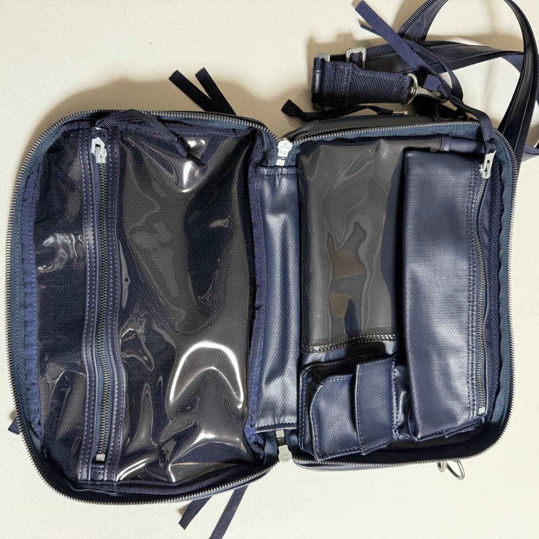 【フォロー割済み】美品 吉田カバン ラゲッジラベル 青バッテン ショルダーバッグ