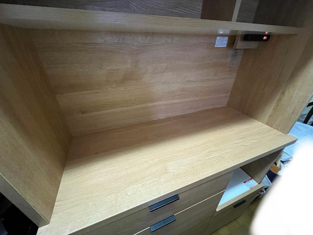 ニトリ キッチンボード エトナ105KB LBR