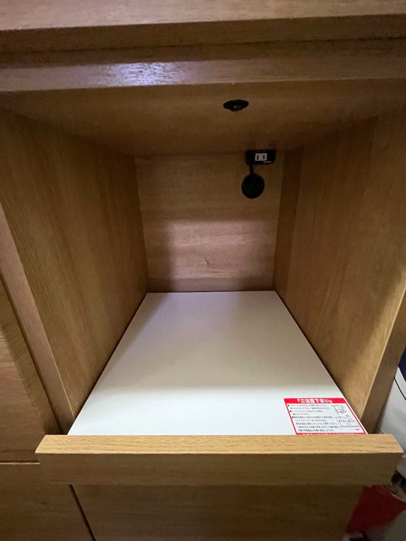 ニトリ キッチンボード エトナ105KB LBR