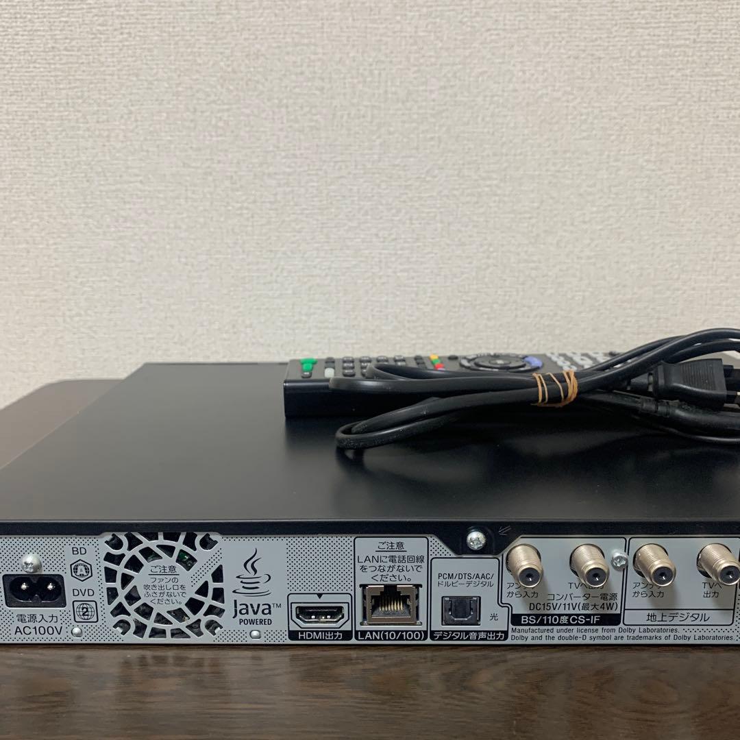 SONY BDZ-E500 500GB 動作確認済 リモコン付
