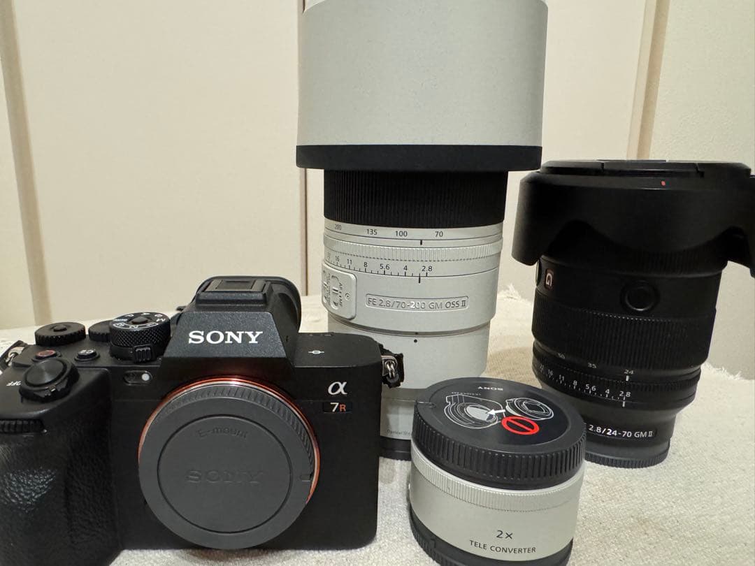 Sony a7RV /24-70GMII/70-200GMII/2×テレコン+α