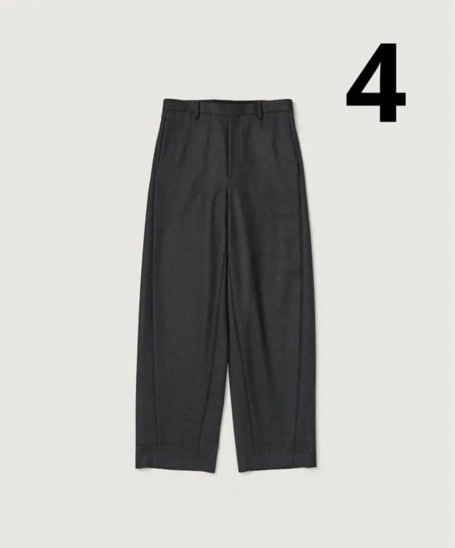 パンツ AURALEE LIGHT MELTON SLACS 24AW