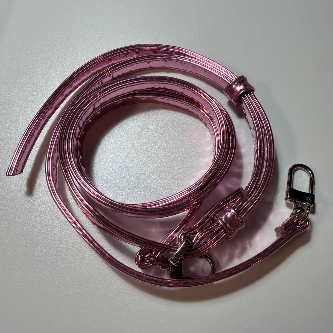 ※値下げ中！ajew グリッター透明ピンクケース　iPhone 15pro用