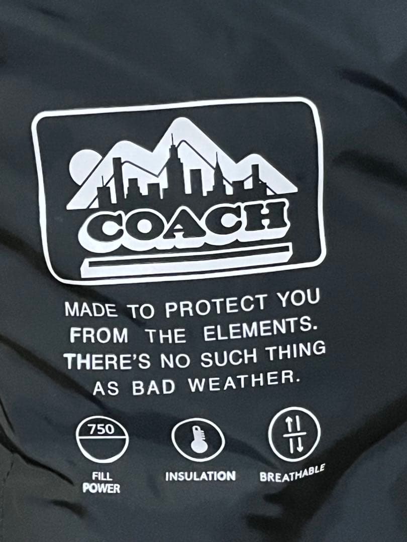 あ*こ様 COACH メンズ ダウンジャケット Mサイズ