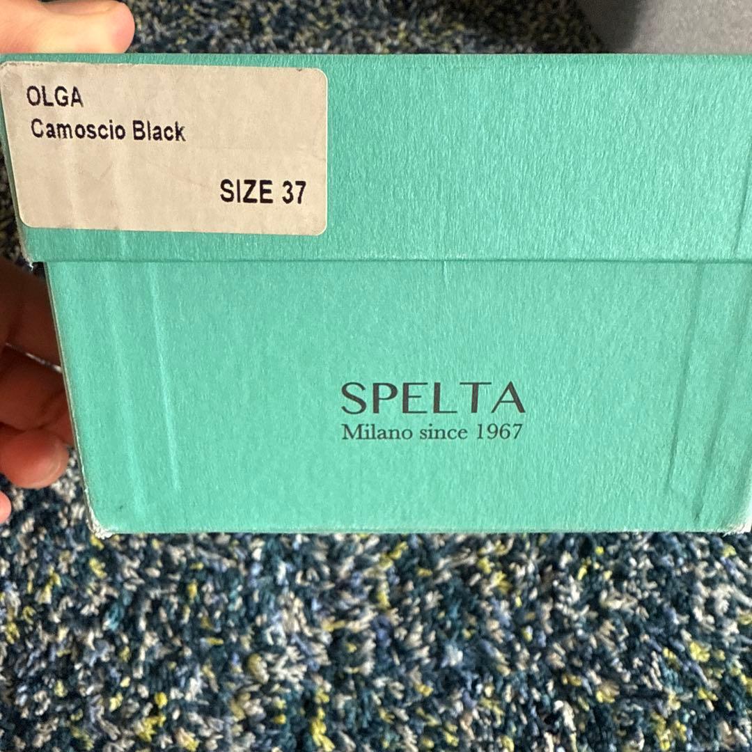 スペルタ　OLGA Camoscio Black 37