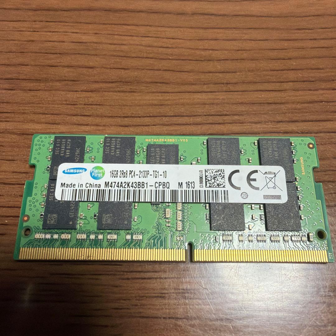 P1 SAMSUNG PC4 16GB BIOSチェック済