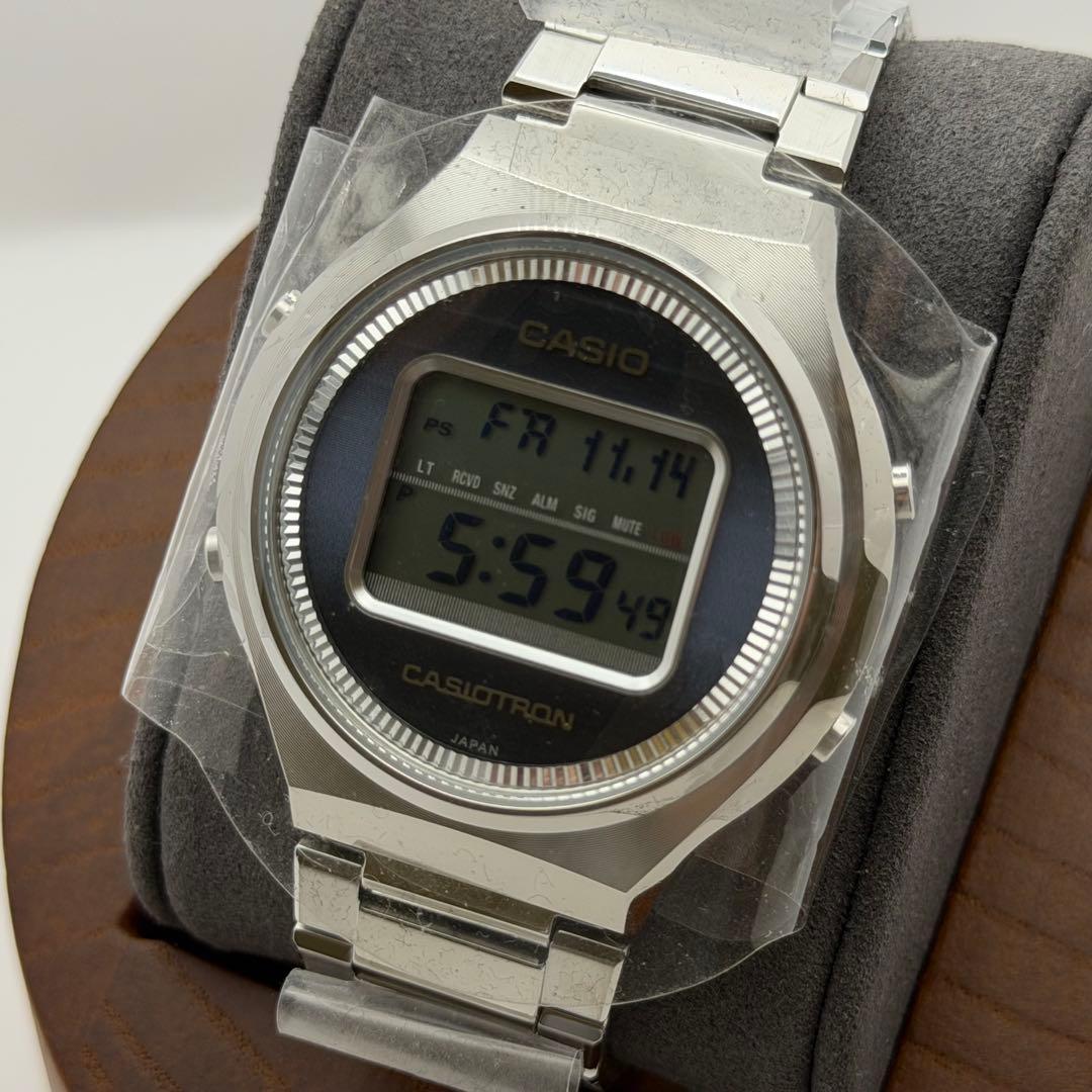 【新品未使用】カシオ　復刻　限定　トロン　TRN-50-2AJR 保護フィルム付
