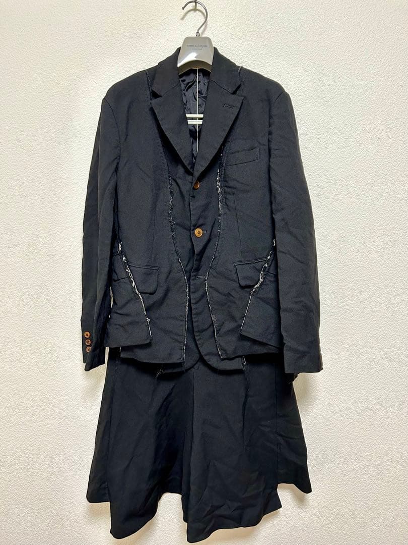 コムデギャルソンオムプリュス 24SS 段違いショーツ M